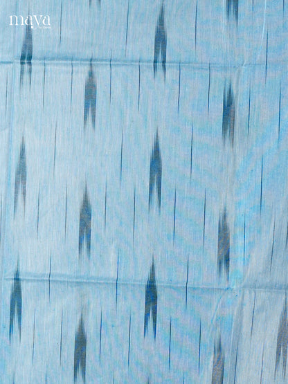 Light Blue & Blue- Ikkat Salwar - MEC18036