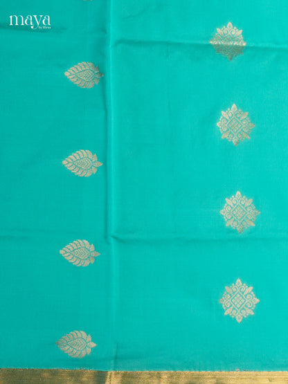 semi softsilk salwar - MED20106