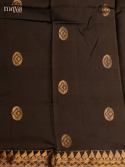semi softsilk salwar - MED20115