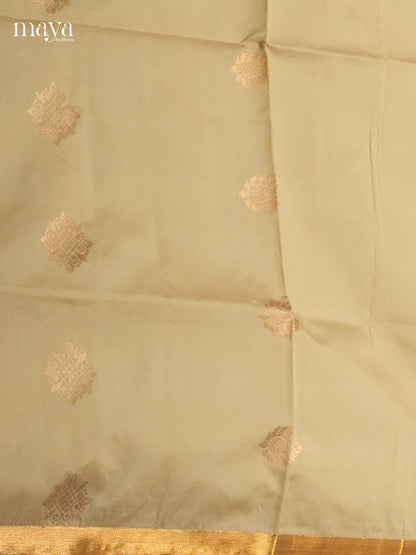 semi softsilk salwar - MED20117