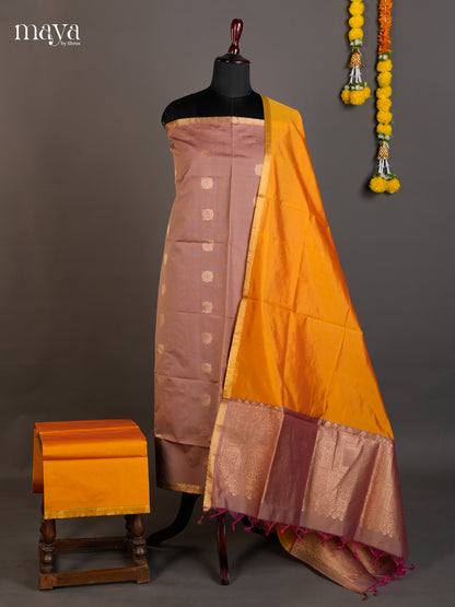 semi softsilk salwar - MED20118