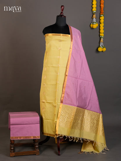 semi softsilk salwar - MED20124