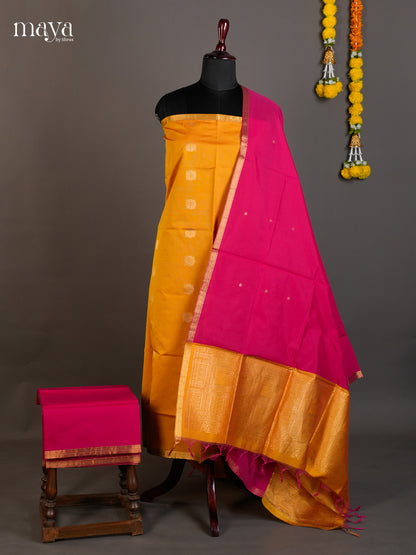 semi softsilk salwar - MED20125