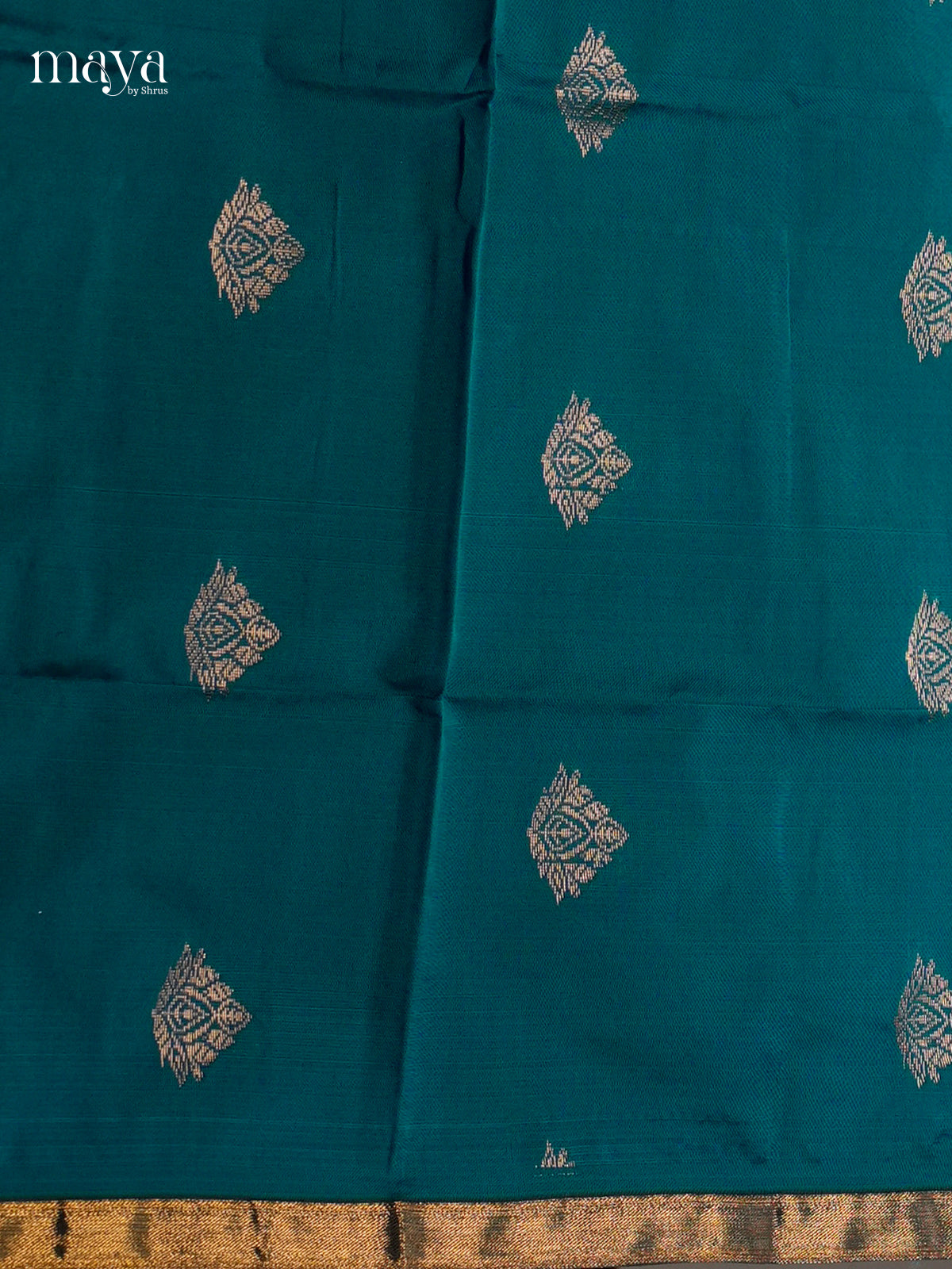 semi softsilk salwar - MED20133