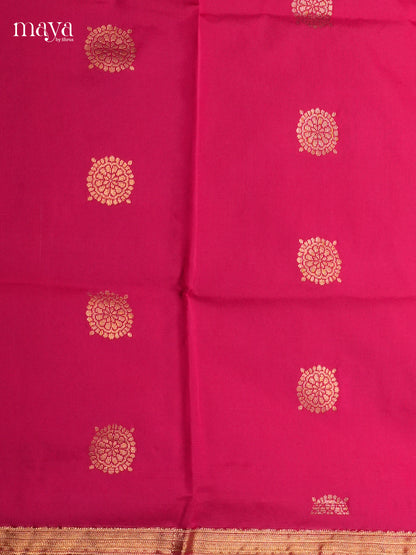 semi softsilk salwar - MED20135