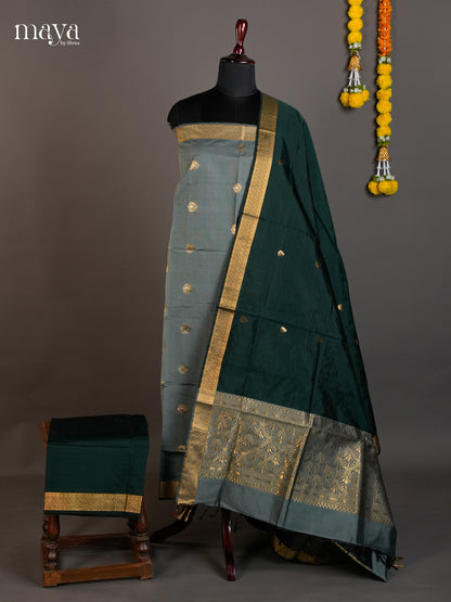 semi softsilk salwar - MED20147
