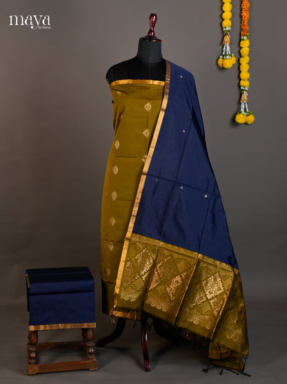 semi softsilk salwar - MED20151
