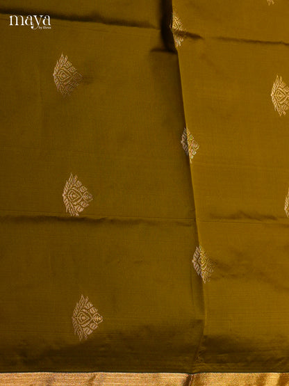 semi softsilk salwar - MED20151
