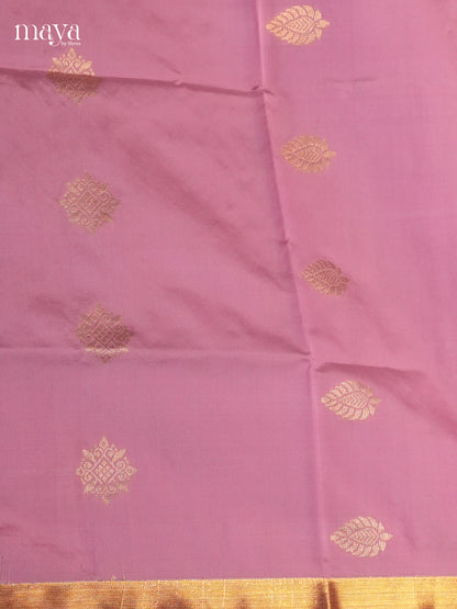 semi softsilk salwar - MED20152