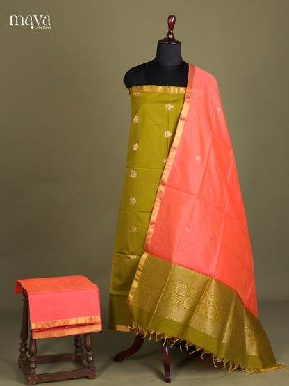 semi softsilk salwar - MEE22013