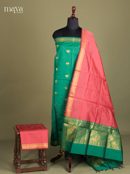 semi softsilk salwar - MEE22018