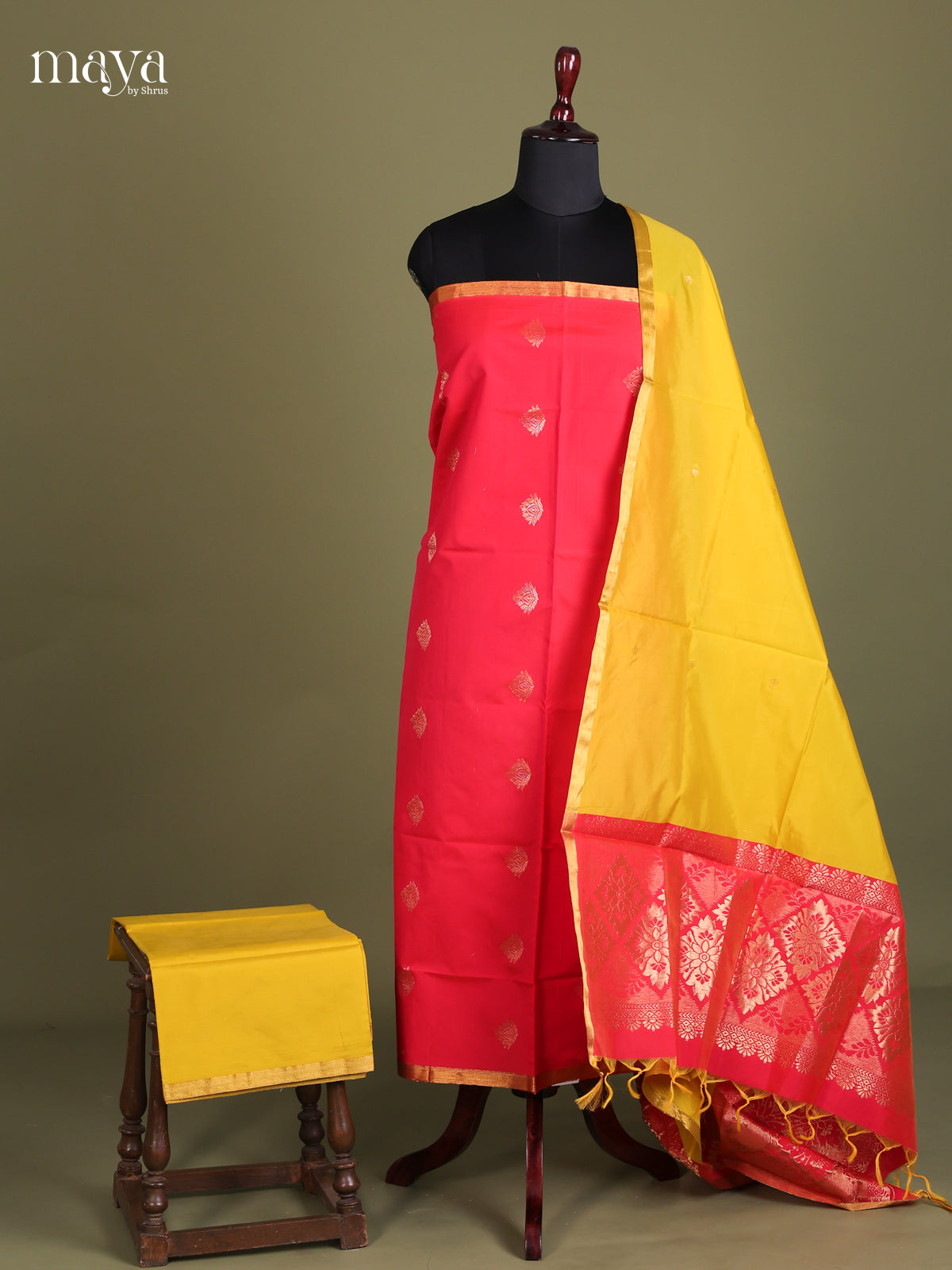 semi softsilk salwar - MEE22020