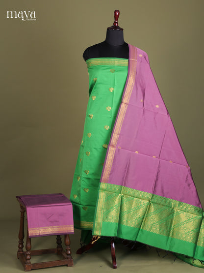 semi softsilk salwar - MEE22039
