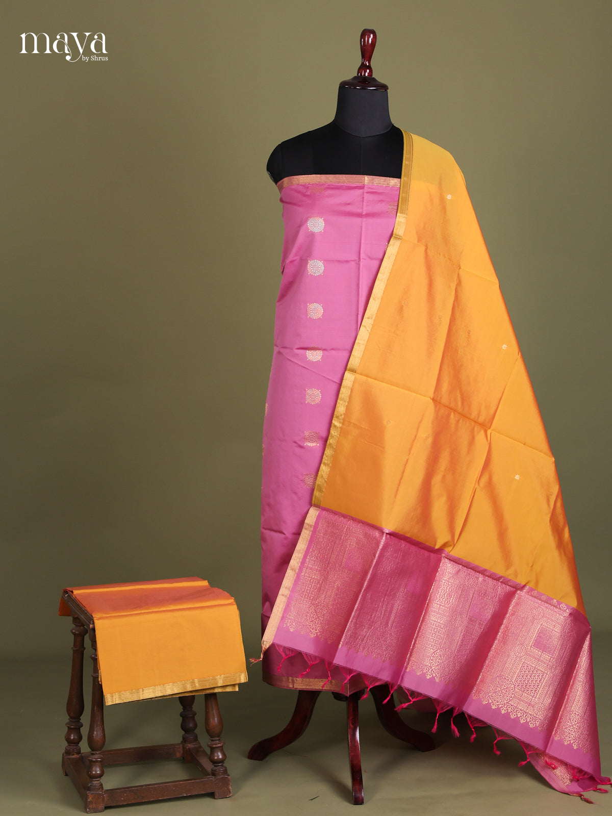 semi softsilk salwar - MEE22145