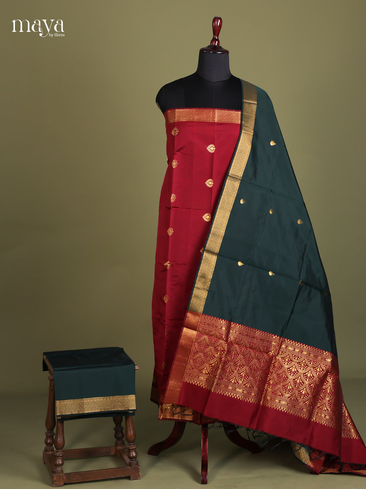 semi softsilk salwar - MEE22147