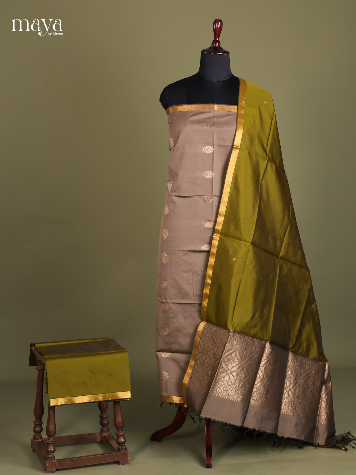 semi softsilk salwar - MEE22156