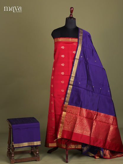 semi softsilk salwar - MEE22165