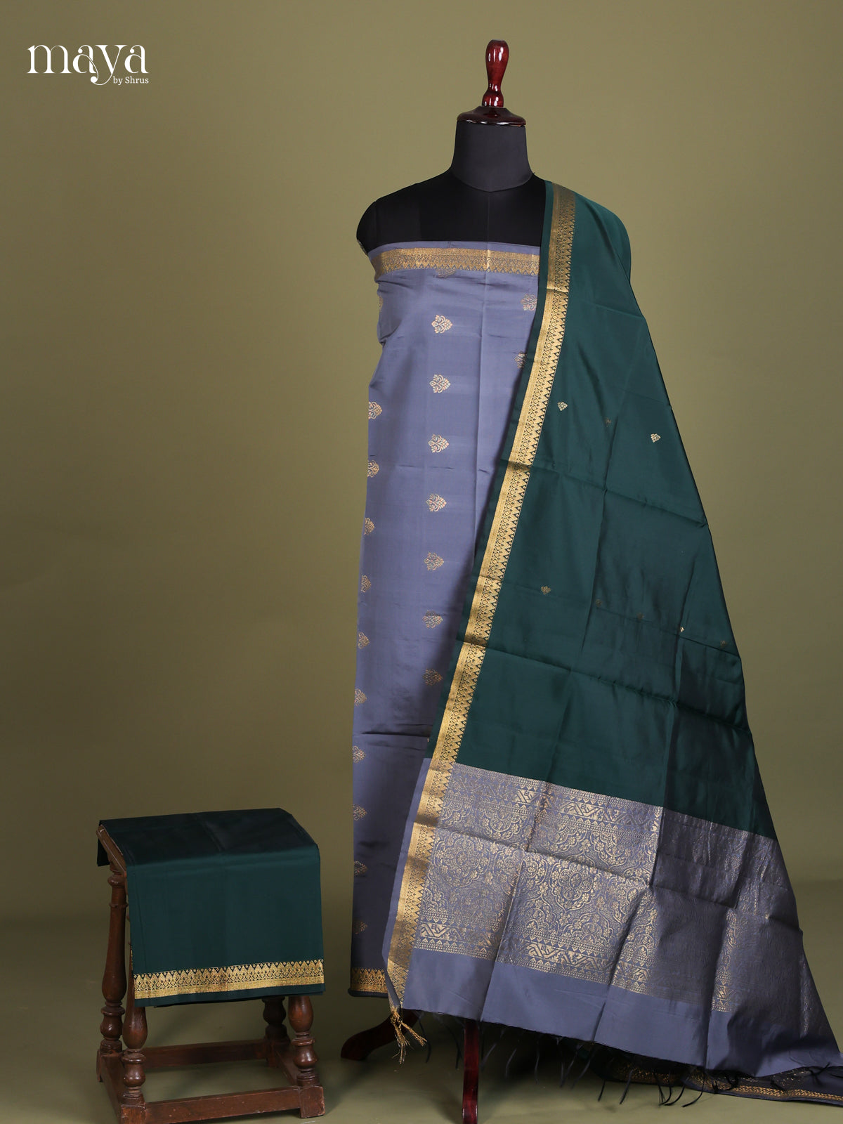 semi softsilk salwar - MEE22166