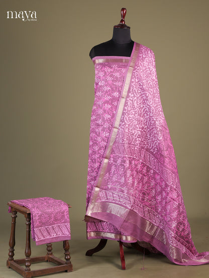 Chanderi salwar - MEF27051