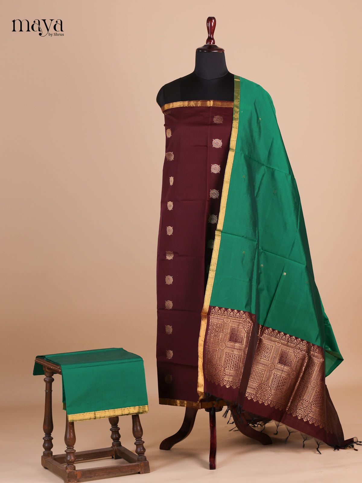 semi softsilk salwar - MEF27099