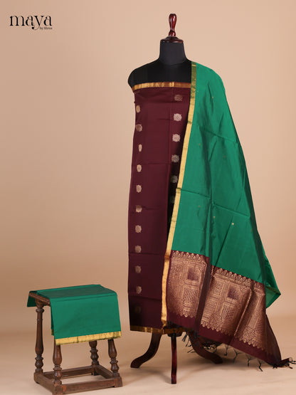 semi softsilk salwar - MEF27099