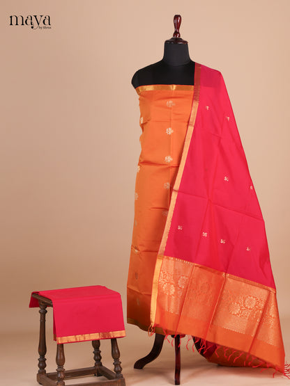 semi softsilk salwar - MEF27110