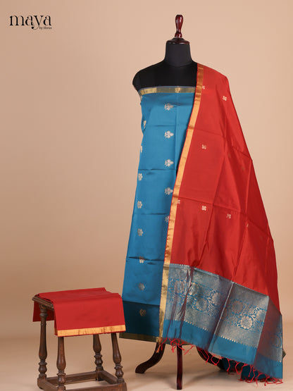 semi softsilk salwar - MEF27119