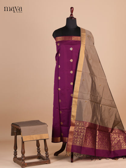 semi softsilk salwar - MEF27130