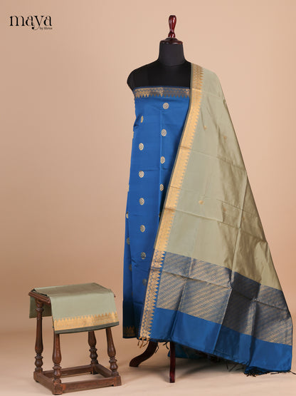 semi softsilk salwar - MEF27134