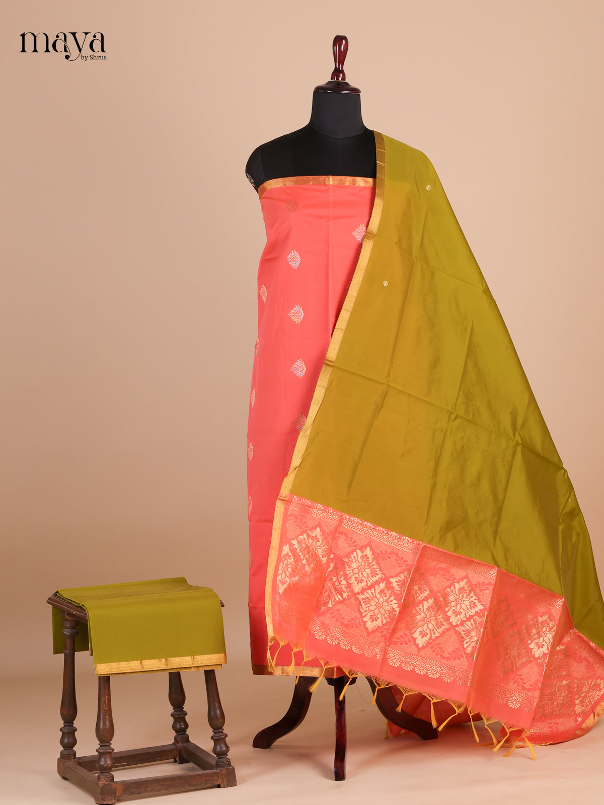 semi softsilk salwar - MEF27137