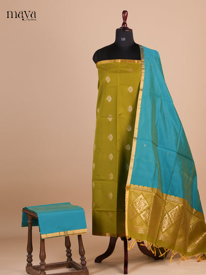 semi softsilk salwar - MEF27148
