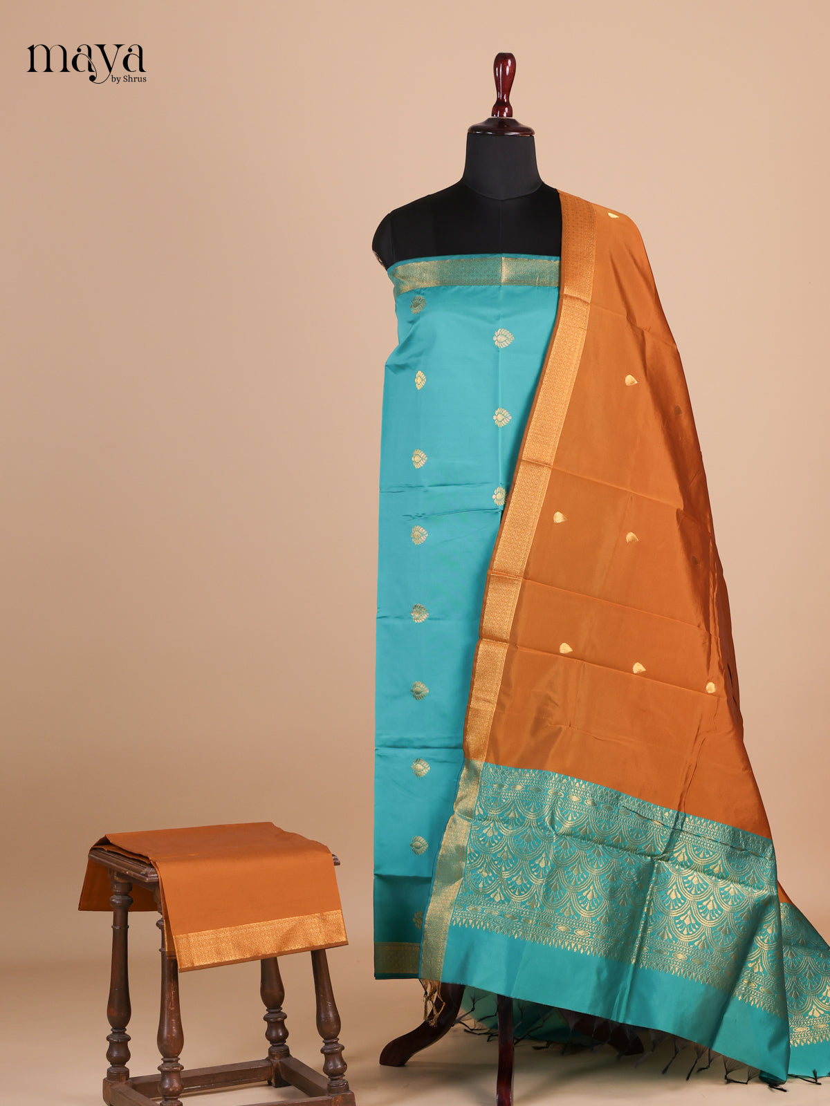 semi softsilk salwar - MEF27151