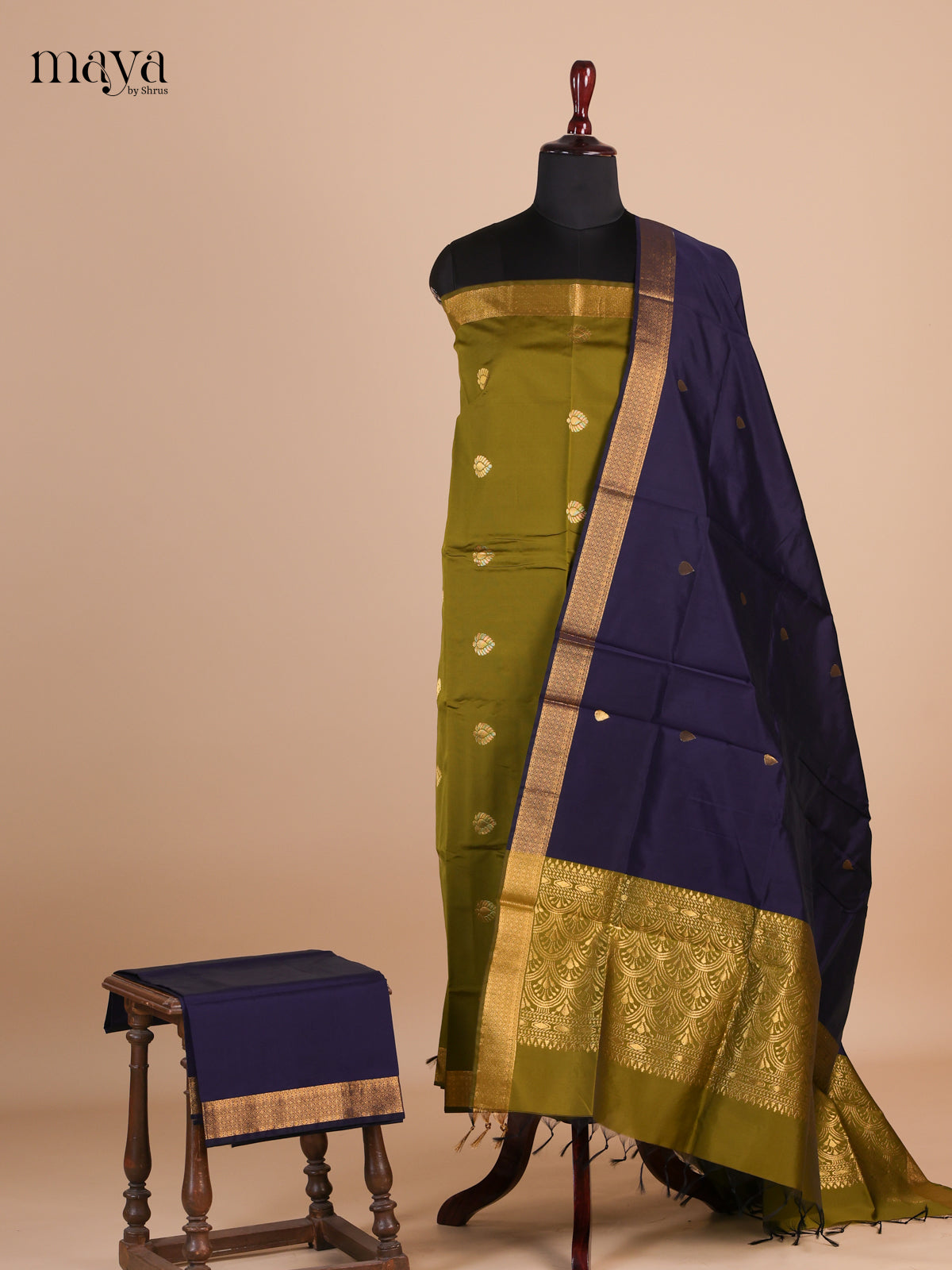 semi softsilk salwar - MEF27152