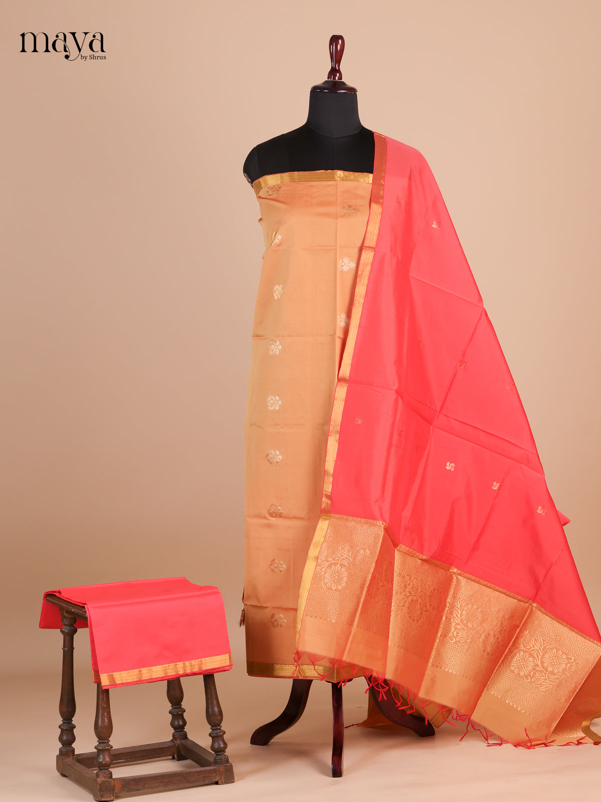 semi softsilk salwar - MEF27155