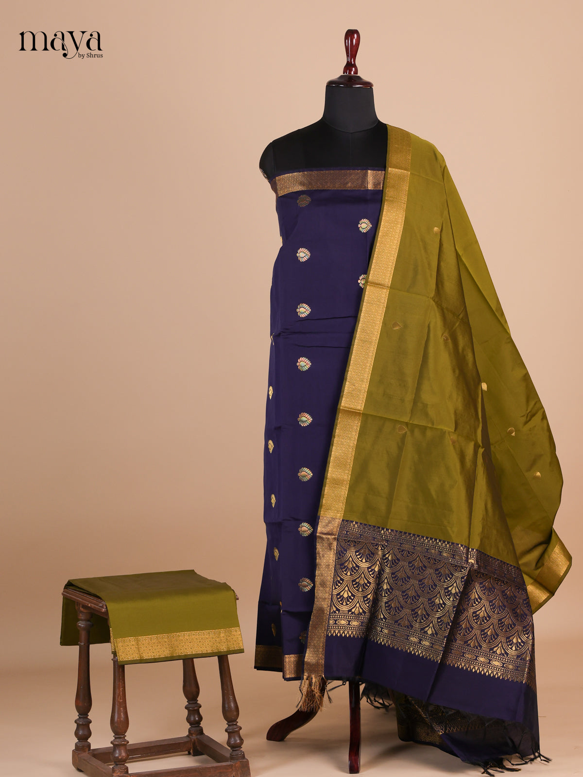 semi softsilk salwar - MEF27157