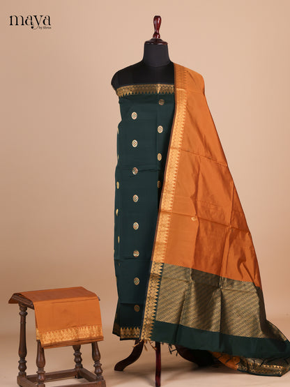 semi softsilk salwar - MEF27166