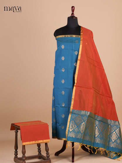 semi softsilk salwar - MEF27174