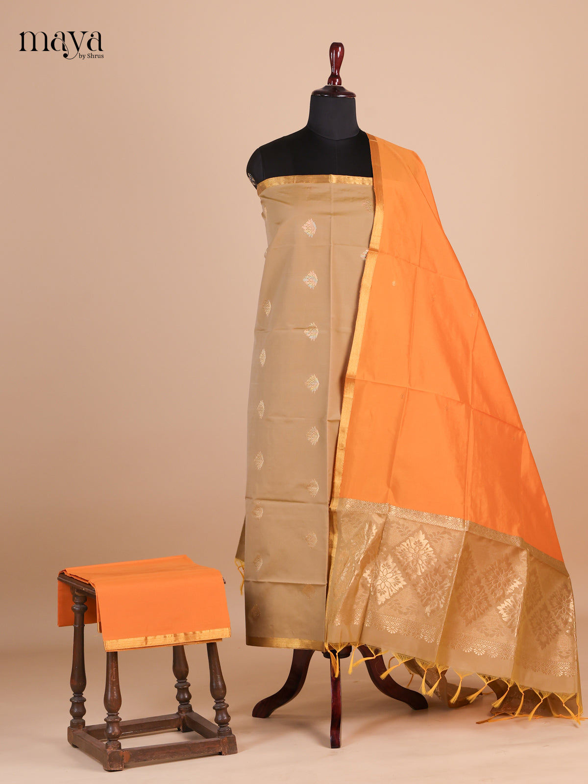 semi softsilk salwar - MEF27176