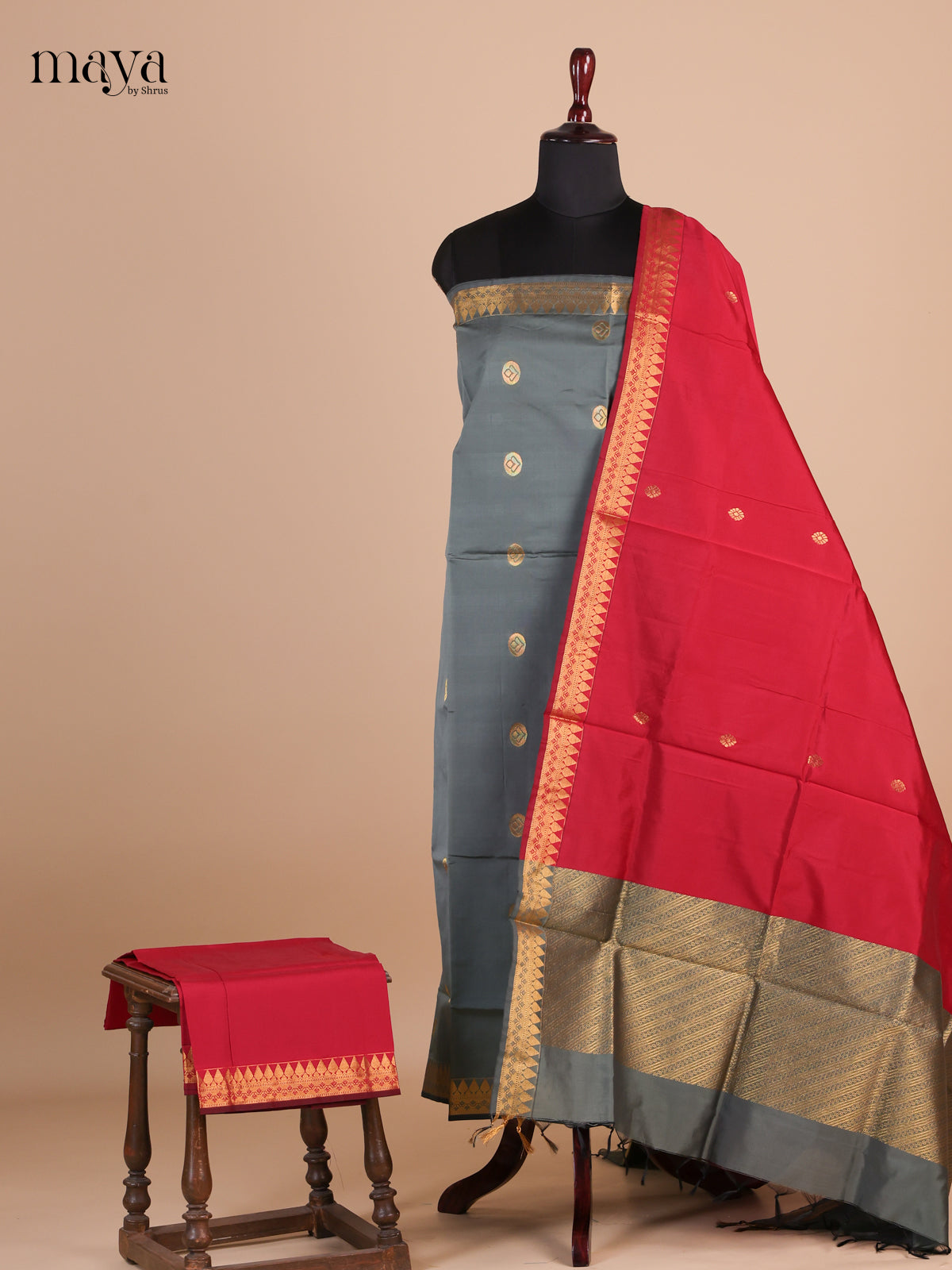 semi softsilk salwar - MEF27193