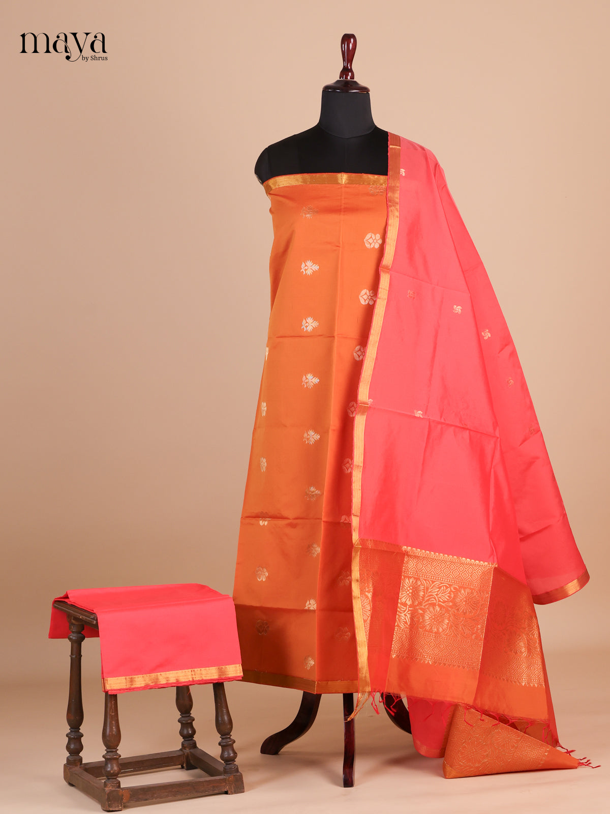 semi softsilk salwar - MEF27194