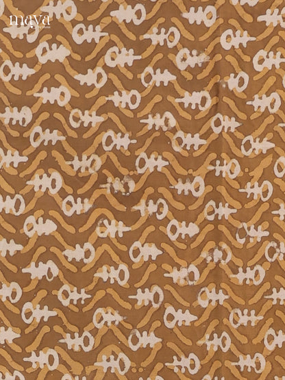 Brown - Cotton salwar