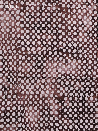 Brown & White - Cotton salwar