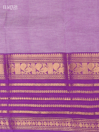 Lavender & Purple- chettinad top & dupatta combo -