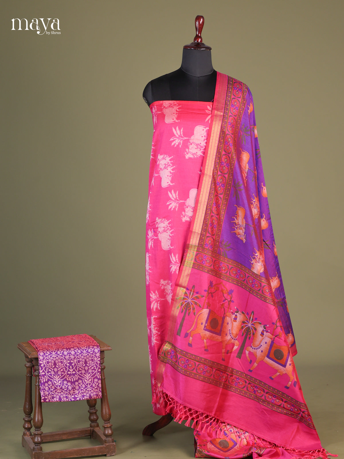 semi patola salwar - MEG14012