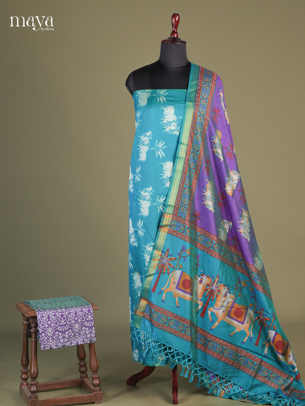 semi patola salwar - MEG14013