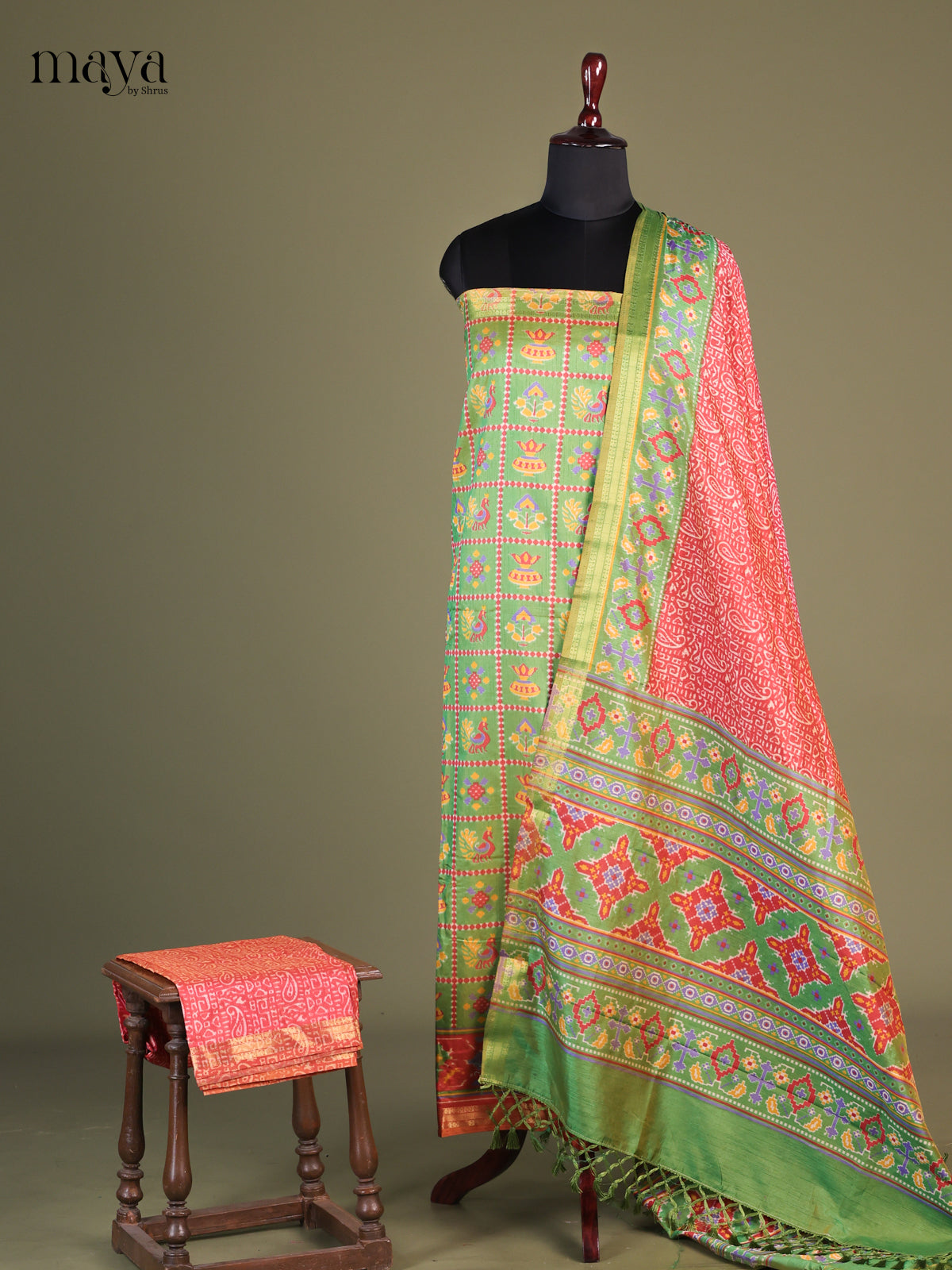 semi patola salwar - MEG14036