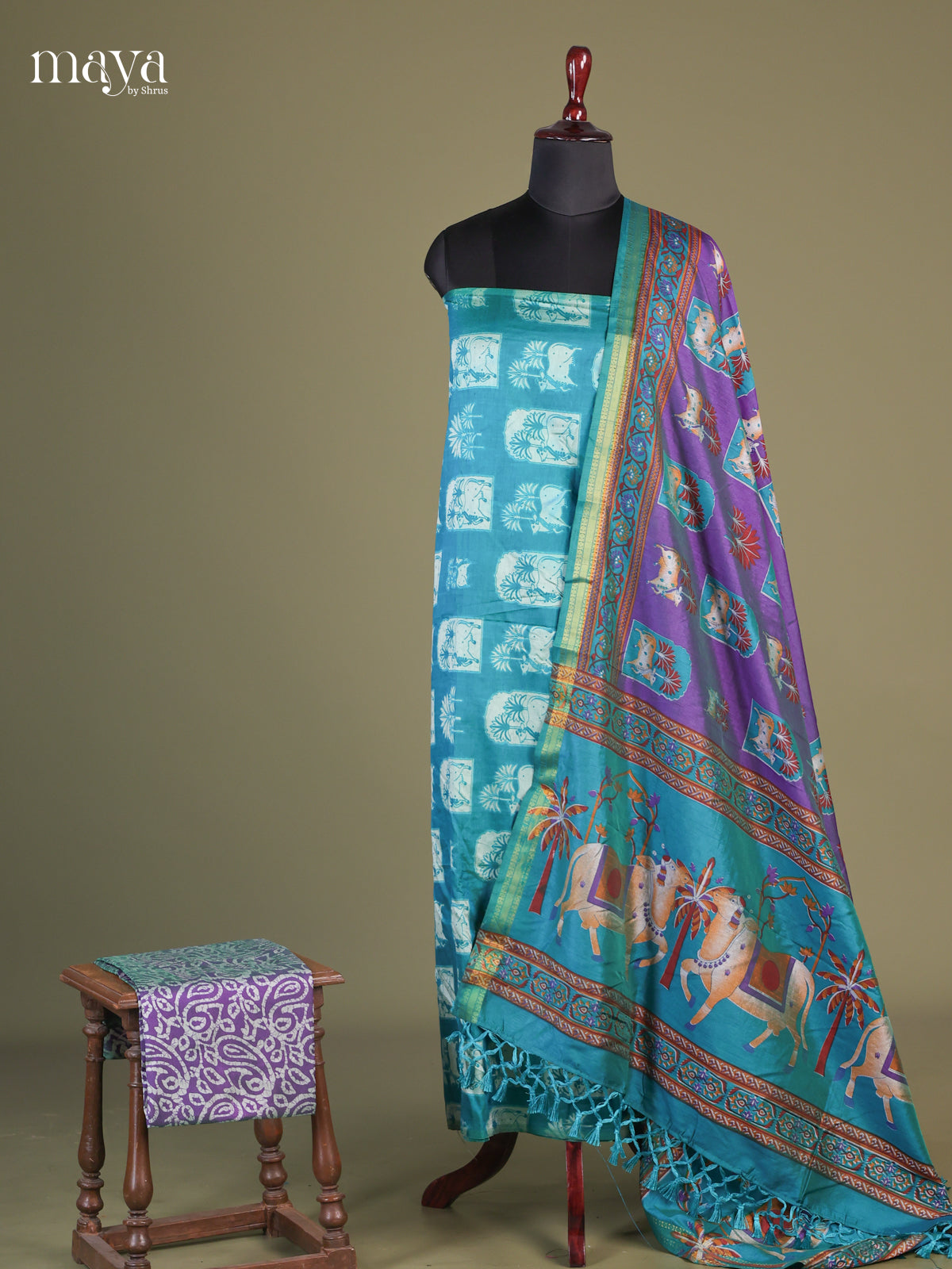 semi patola salwar - MEG14047