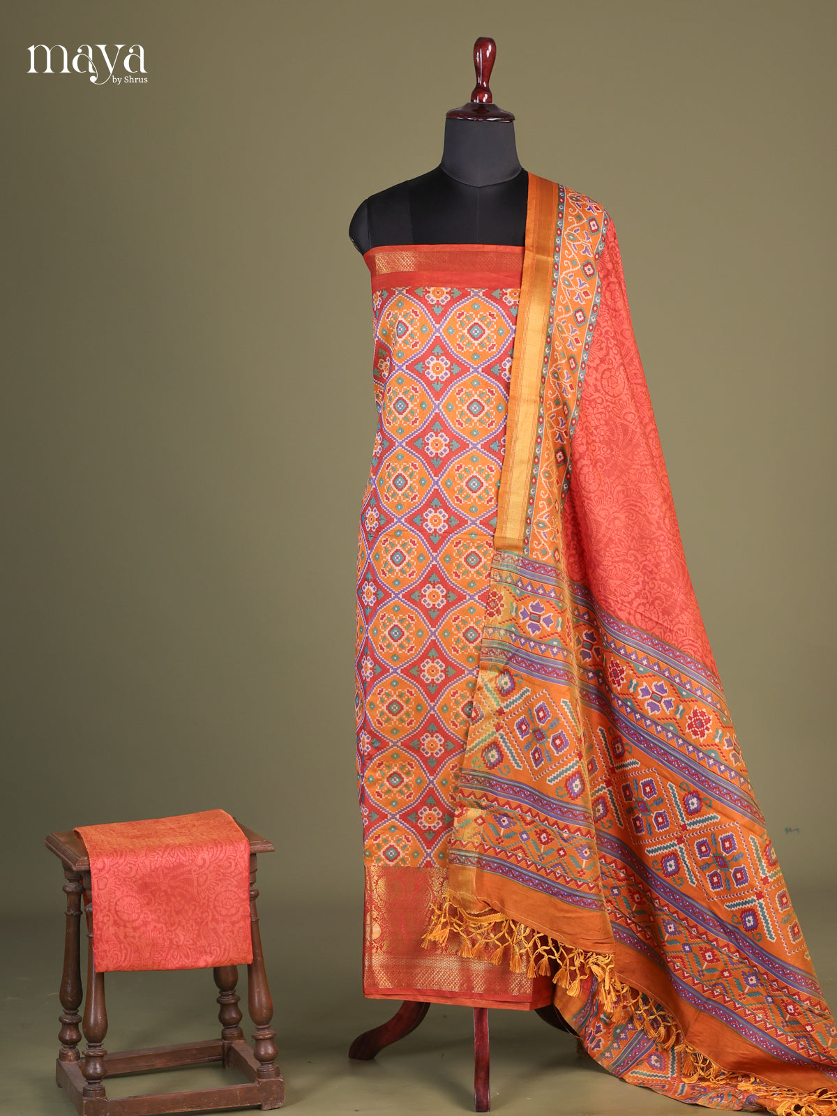 semi patola salwar - MEG14146