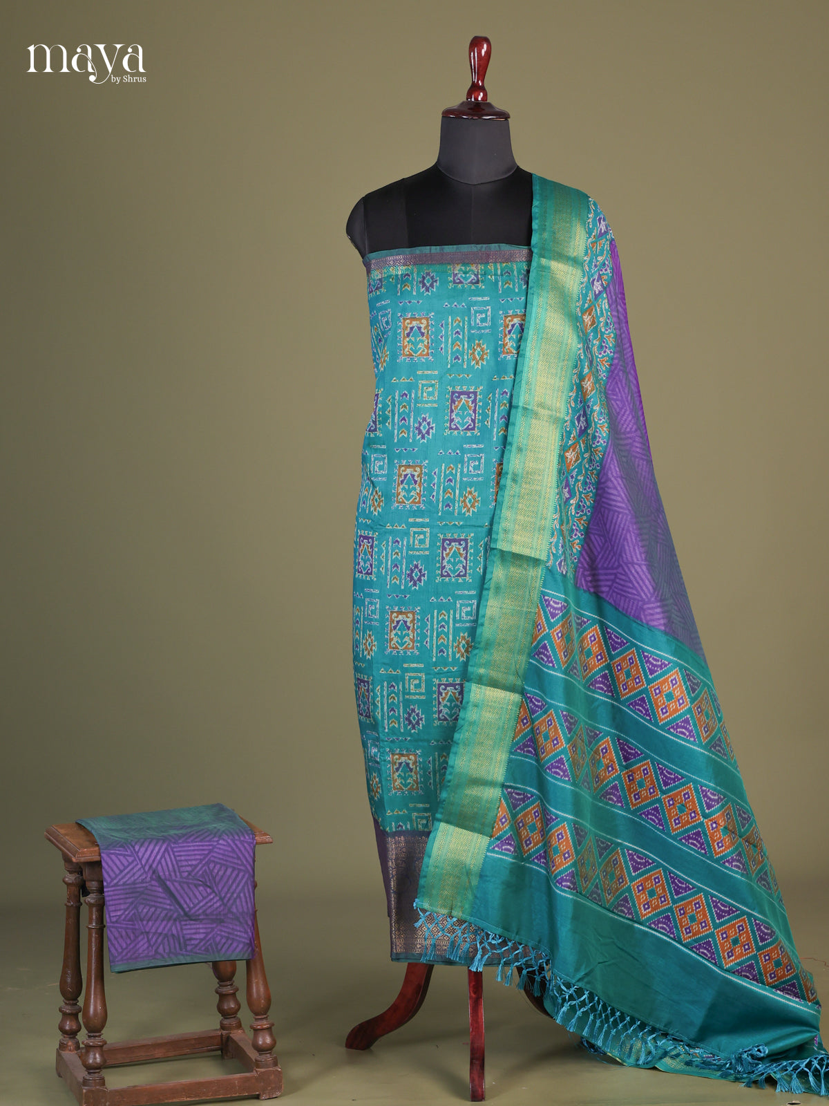 semi patola salwar - MEG14149