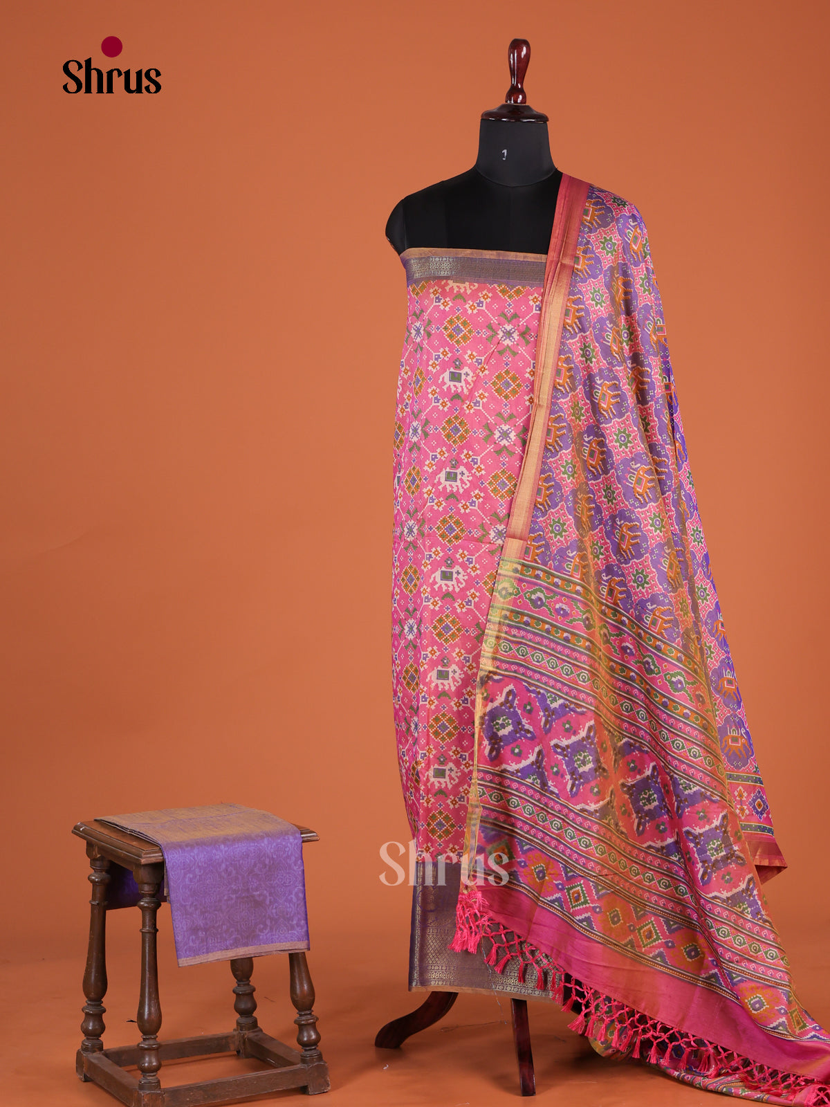 semi patola salwar - MEG14156